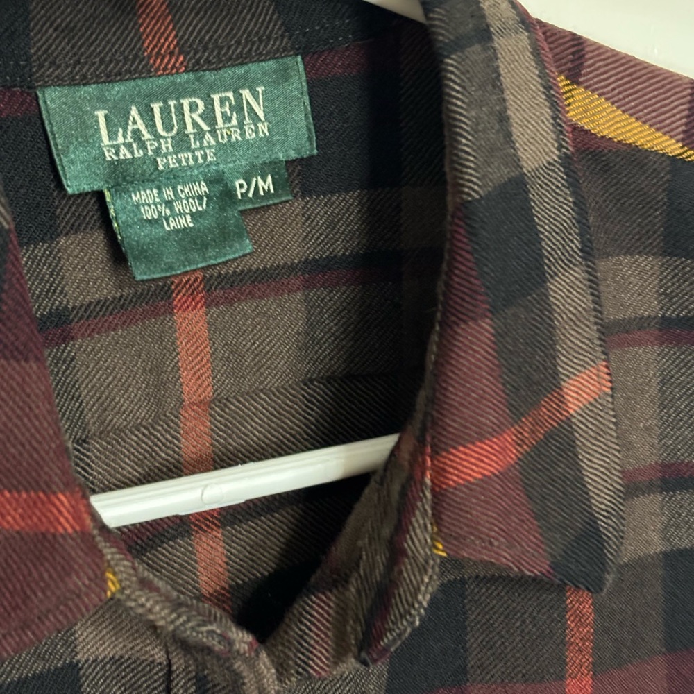 Lauren Ralph Lauren plaid button down